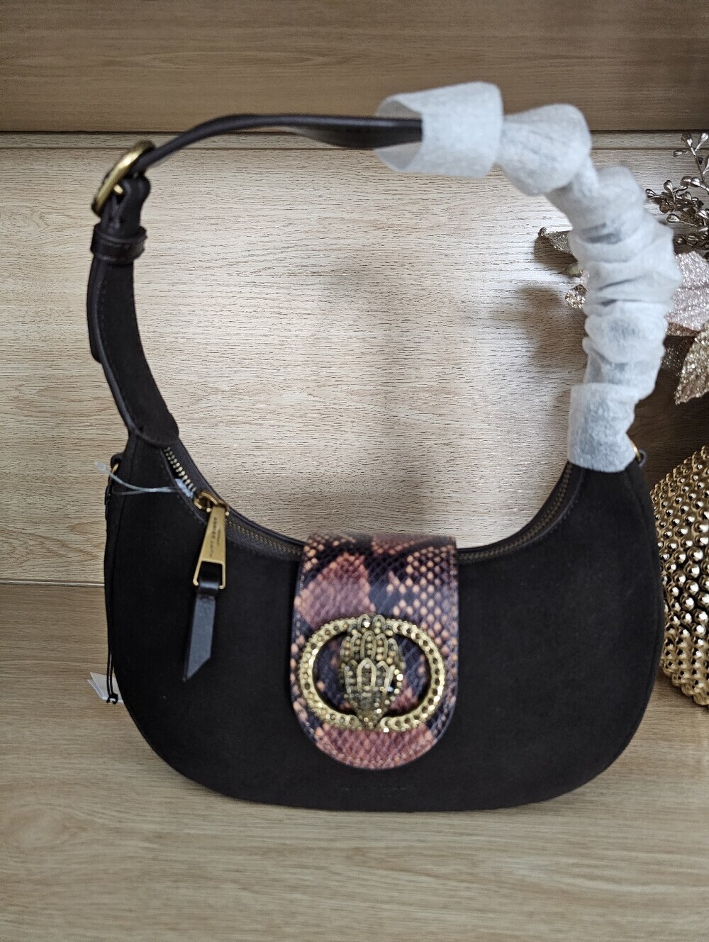 Kurt Geiger London Chelsea Small Hobo Bag.